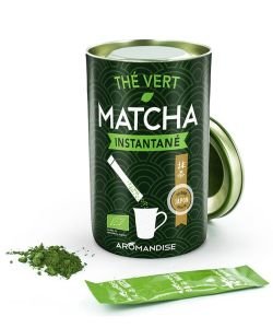 Thé vert Matcha instantané BIO, 25 sachets